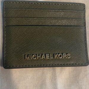 Michael Kors Gray Card Holder